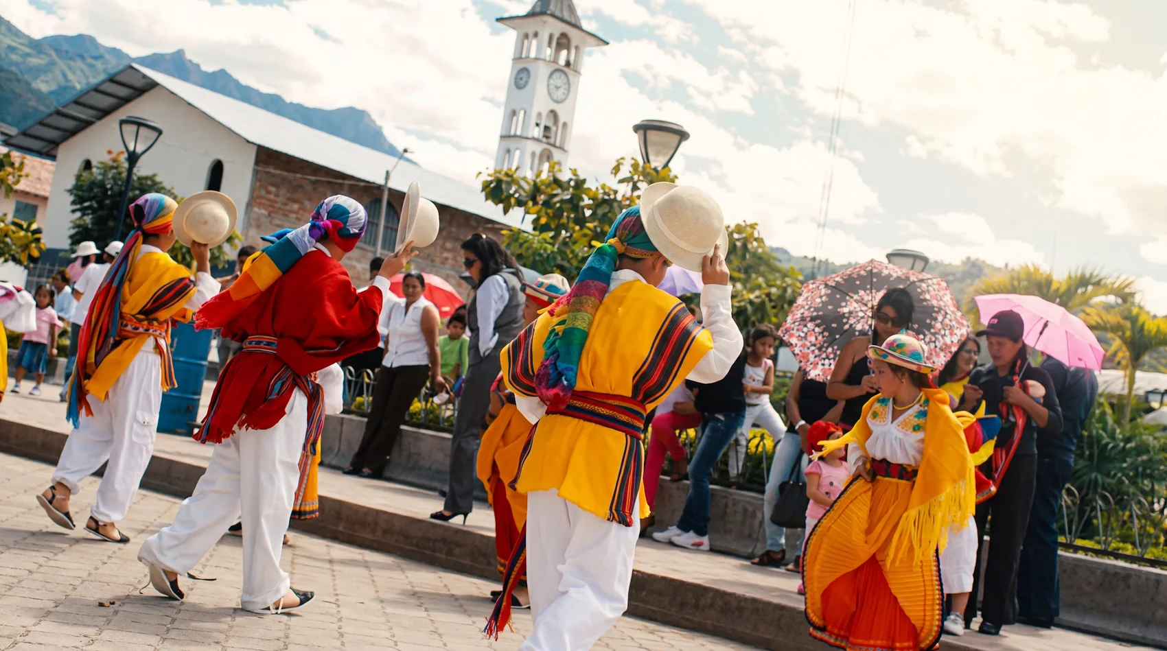 An Andean festival in one of the communities where CafExporto grows